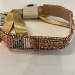 Anthropologie beaded collar necklace